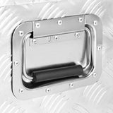 Storage Box Silver 80x39x30 cm Aluminium 152252
