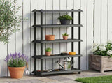 Shelving Unit 5-Tier 100 x 40 x 177 cm PP Anthracite 8011752