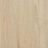 Record Cabinet Sonoma Oak 100x38x48 cm Engineered Wood 831743