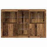 LED Sideboard Old Wood 162 x 37 x 100 cm Engineered Wood 3333124