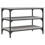 Shoe Bench Grey Sonoma 70x38.5x49 cm Engineered Wood 839041