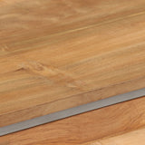 TV Cabinet Recycled Teak and Steel 120x30x40 cm 246281