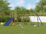 Outdoor Playset Brown Solid pine wood, Polypropylene Large 3155929