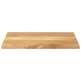 Table Top 70x60x3.8 cm Rectangular Solid Wood Mango 371532