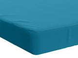 2-Piece Bench Cushions SOEST 2 pcs 100% Polyester Light Blue 950051