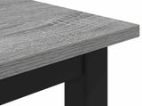 Bench Grey Sonoma 200 x 35 x 45 cm Engineered Wood 892611