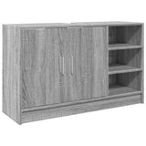 Sink Cabinet Grey Sonoma 90x29x55 cm Engineered Wood 848127