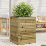 Garden Planter 50x50x68.5 cm Impregnated Wood Pine 3282468