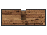 Bathroom Furniture Set with Door 2 pcs Old Wood Engineered Wood 3402345