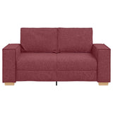 Sofa 3 pcs Brown Artificial Leather 3324637