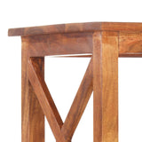 Bookshelf 60x30x160 cm Solid Acacia Wood Honey Finish 289625