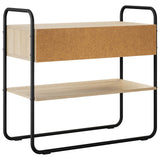 Console Table Sonoma Oak 80 x 40 x 75 cm Engineered Wood 8007546