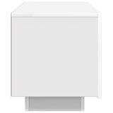 TV Cabinet White 100x35x40 cm Engineered Wood 804436