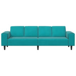 Sofa Set Turquoise Velvet 3335099