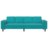 Sofa Set Turquoise Velvet 3335099