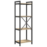 Bookshelf 40 x 30 x 119 cm Engineered Wood Sonoma Oak 868360