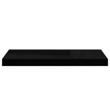 Floating Wall Shelves 4 pcs Black 60x23.5x3.8 cm MDF 323834