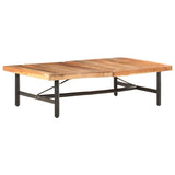 Coffee Table 142x90x42 cm Solid Acacia Wood 320655