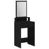 Dressing Table Black Oak 50 x 41 x 140 cm Engineered Wood 865128