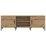 TV Cabinet Artisan Oak 150x30x50 cm Engineered Wood 857329