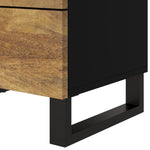 Bedside Cabinet 50x33x62 cm Solid Wood Mango&Engineered Wood 350667