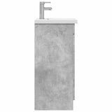 Bathroom Vanity with Sink Concrete Grey 42 x 40 x 84.5 cm 890087