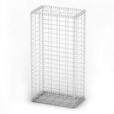 Gabion Basket with Lids Galvanised Wire 100 x 50 x 30 cm 141039