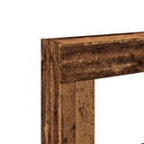 Fireplace Surround Old Wood 81x18x82 cm Engineered Wood 854605