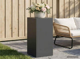 Plant Stand Anthracite 30 x 30 x 80 cm Stainless Steel 8012492