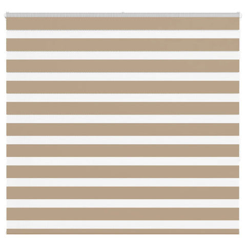 ZNTS Zebra Blind Sand Brown 165x150 cm Fabric Width 160.9 cm Polyester 4014560
