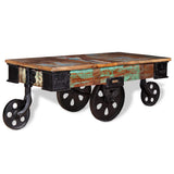 243980 Coffee Table Reclaimed Wood 90x45x35 cm
