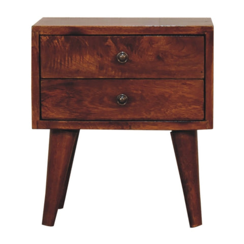 Mini Chestnut Modern Bedside IN3450