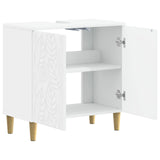 Bathroom Sink Cabinet DELFT White 59.5 x 31.5x 59 cm 897005