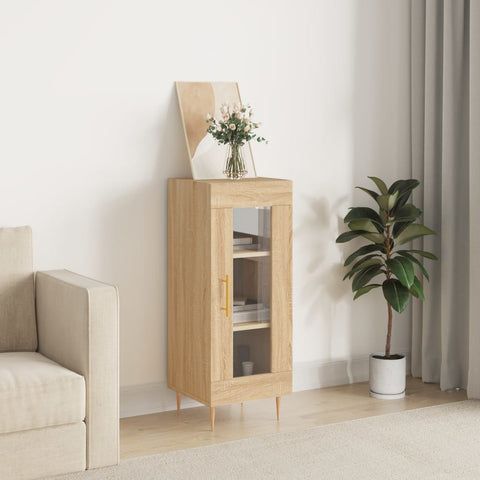 ZNTS Sideboard Sonoma Oak 34.5x34x90 cm Engineered Wood 828783