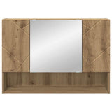 Mirror Cabinet Artisan Oak 80 x 17 x 55 cm Engineered Wood 883363