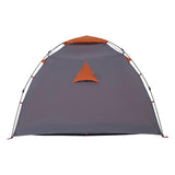 Camping Tent Dome 4-Person Grey and Orange Quick Release 4004244