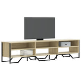 TV Cabinet Sonoma Oak 180x34x41 cm Engineered Wood 848575