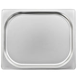 Gastronorm Containers 8 pcs GN 1/2 20 mm Stainless Steel 50885