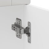 Kitchen Base Cabinet Porto White Engineered Wood 853947