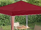 Pop-up Party Tent 195 x 195 x 245 cm Burgundy Oxford Fabric 42019719