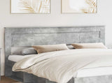 Headboard Concrete Grey Engineered wood 888088