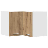 Hanging Cabinet Artisan Oak and White 57 x 57 x 40 cm 884193