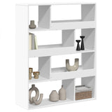 Bookcase White 100x33x125.5 cm Engineered Wood 3309330