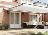 Awning White 500 x 300 cm Polyester and Metal 3331362