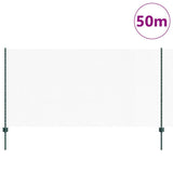 Welded Wire Fence 50 x 1.2 m PVC-Coated Steel Green 3336756