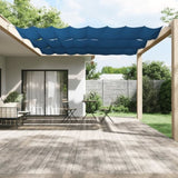 Vertical Awning Blue 180x1200 cm Oxford Fabric 148471