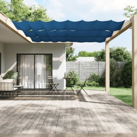 Vertical Awning Blue 180x1200 cm Oxford Fabric 148471