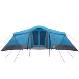 Family Tent with Roof Blue and Grey 721 x 335 x 212 cm 4100671