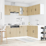 11 Piece Kitchen Cabinet Set "Kalmar" Sonoma Oak Engineered Wood 3314944