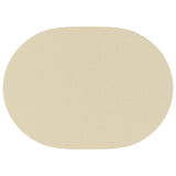 Table Cloth 5 pcs Oval Cream White 130 x 220 cm 42040398